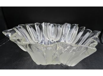 Mikasa Tulip Frosted Satin Glass Bowl