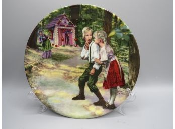 Konigszzett Bayern 'hansel & Gretal' Plate With  Certificate Of Authenticity