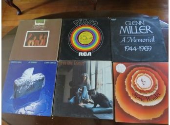 Vinyl Records - Assorted Bin Of Records