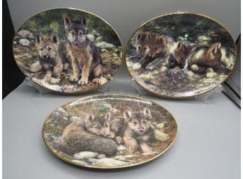 The Bradford Exchange Den Pals - Set Of 3 Plates