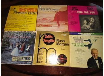 Vinyl Records - Assorted Bin Of Records