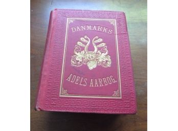 Danmarks Adels Aarbog. Copyright 1892