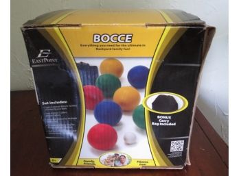 Eastpoint Bocce Ball Game - In Original Box - Incomplete Set