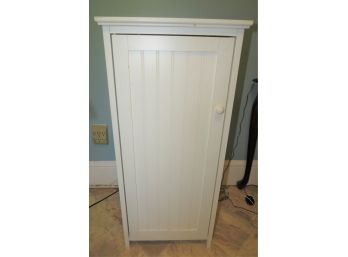 White Storage Cabinet/table