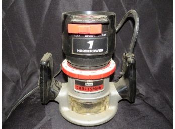 Sears Craftsman 1Hp Double Insulated Router #315.17461 2500-RPM 1/4'