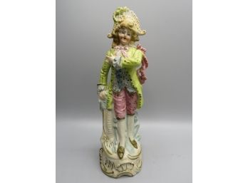 Ceramic French Victorian Man Figurine