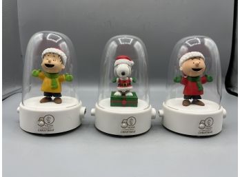 Peanuts Worldwide Battery Operated Holiday Dancing Decor - 3 Total
