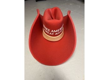 Make America Great Again Foam Cowboy Style Hat