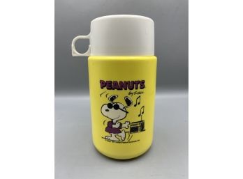Peanuts By Schultz 1971 Thermos