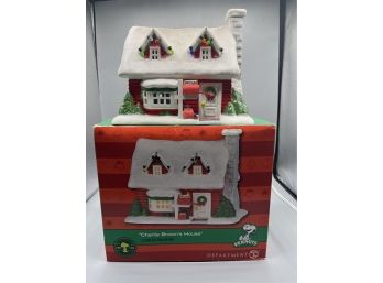 Peanuts Department 56 - Charlie Browns House - Box Included
