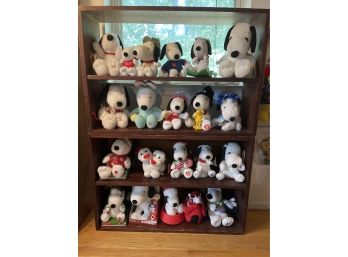 Snoopy Plush Dolls - Assorted Lot - 21 Total