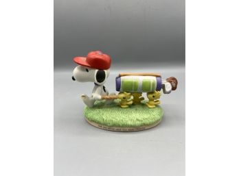 Hallmark Peanuts Gallery - On The Course - Hand-painted Limited Edition Figurine