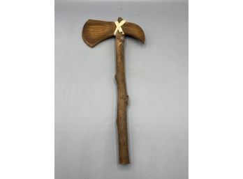 Modern Indian Handcrafted Wooden Tomahawk