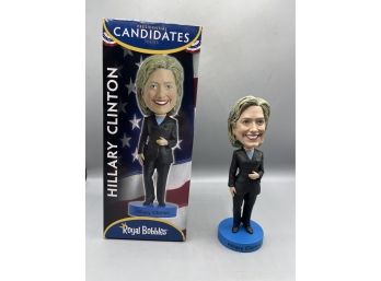 Royal Bobbles Presidential Series Hillary Clinton Bobblehead Figurine - Box Included