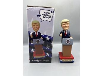 Collectors Edition Trump Talking Figurine - Box Included