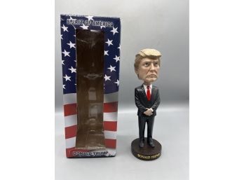 Spirit USA Donald Trump Bobblehead Figurine - Box Included
