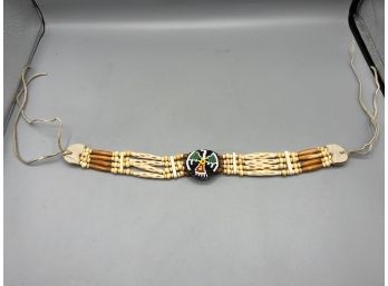 Modern American Indian Handmade Beaded Necklace Regalia