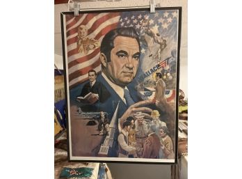 Vintage 1976 George Wallace Campaign Poster