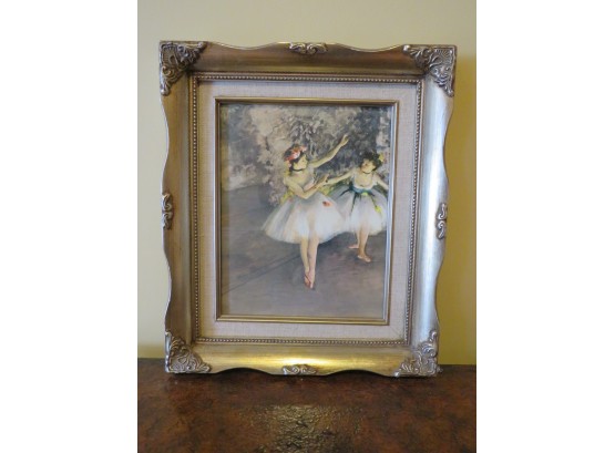 Edgar Degas 'Two Dancers On Stage' Framed Wall Decor
