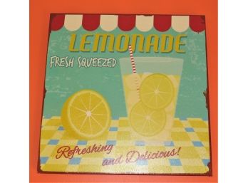 'lemonade' Canvas Wall Decor