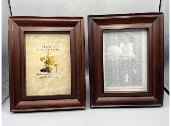 Italia Solid Hardwood 4 X 6 Picture Frames - 2 Total