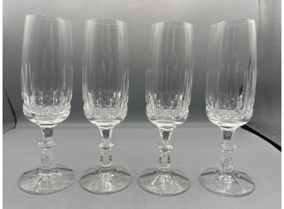 Schott-Zwiesel Crystal Fluted Champagne Set - 8 Total