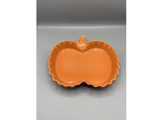 Chantal 1 QT Stoneware Pumpkin Dish #93-NPMPD21