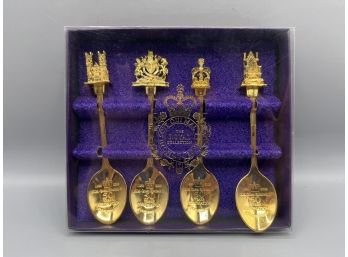 The Royal Collection - Queen Elizabeth II Commemorative Spoon Set - Box Included