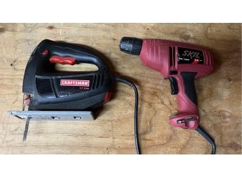 Skil 3/8 INCH Electric Drill With Craftsman Electric Sabre Saw