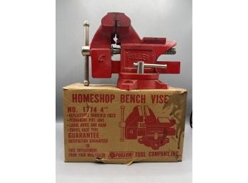 Fuller Tool Company Home Shop 4 INCH Bench Vise #1774 - Box Included