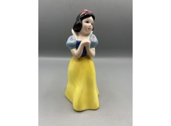 Vintage Disney Ceramic Hand Painted Snow White Figurine