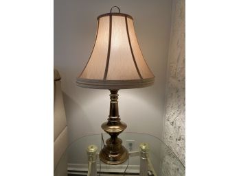 Metal Brass-tone Table Lamps - 2 Total