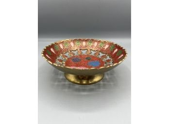 Solid Brass Engraved Decorative Bowl