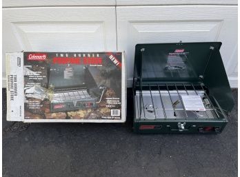 Coleman Two-burner Propane Stove - NEW With Box
