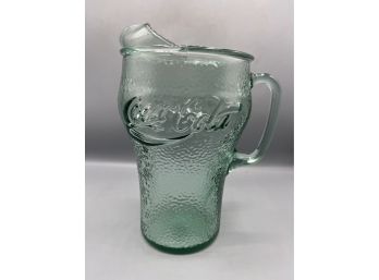 Coca-cola Glass Pitcher