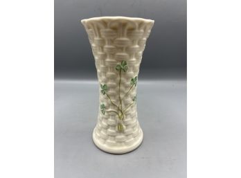 Belleek Porcelain Colleen Vase - Made In Ireland