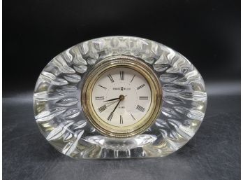 Howard Miller Glass Alarm Clock
