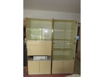 Cabinet/shelving/bar Units - Set Of 2