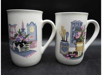 Ceramic Mugs - Set Of 2