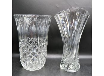 Mikasa Vase & Glass Vase - Set Of 2