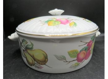 The Shafford Co. 'fruit Garden' Oven-to-table Porcelain Baking Dish With Lid