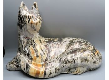 Haeger Ceramic Cat Figurine