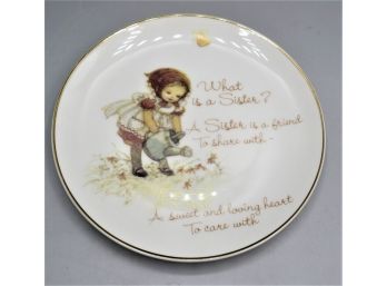 Lasting Memories Porcelain 'what Is A Sister?' Plate