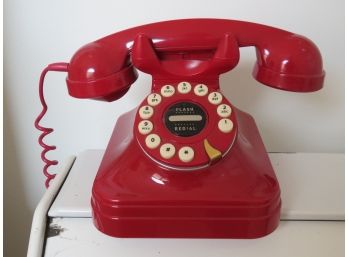 Grand Phone Red Push Button Land Line Telephone