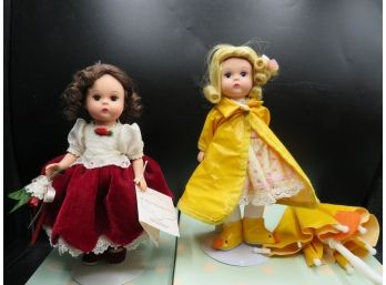 Madame Alexander Collectible Dolls - My Heart Belongs To You/it's Raining It's Pouring With Box - Set Of 2
