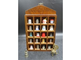 Thimbles Wood Storage Box Price Products With 21 Assorted