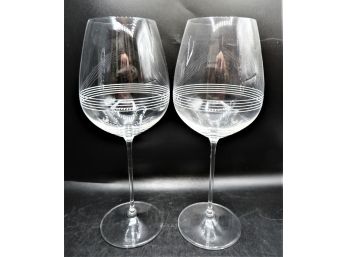 Wedgwood Vera Wang Oversized Stemmed Wine Glasses - Set Of 2