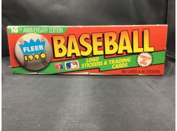 Fleer 1990 Baseball Cards In Box