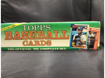 Topps 1990 Baseball Cards In Box