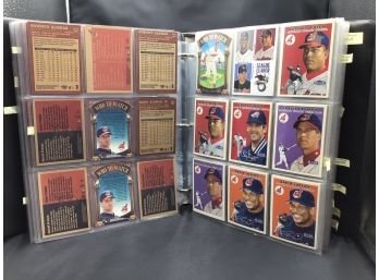 Fleer 2000 Major League Baseball Card Album With Duplicates